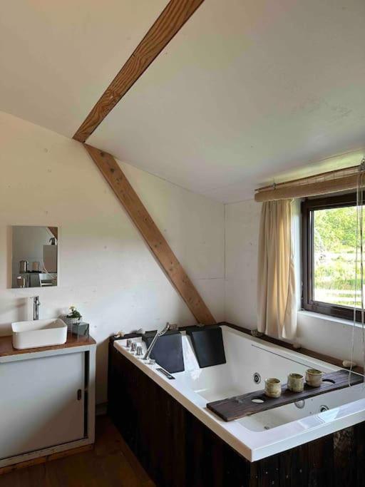 Cosy Cabane Boise Solaire, Balneo Bath Et Toilette Seche A La Ferme Mimizan-Plage Exteriör bild