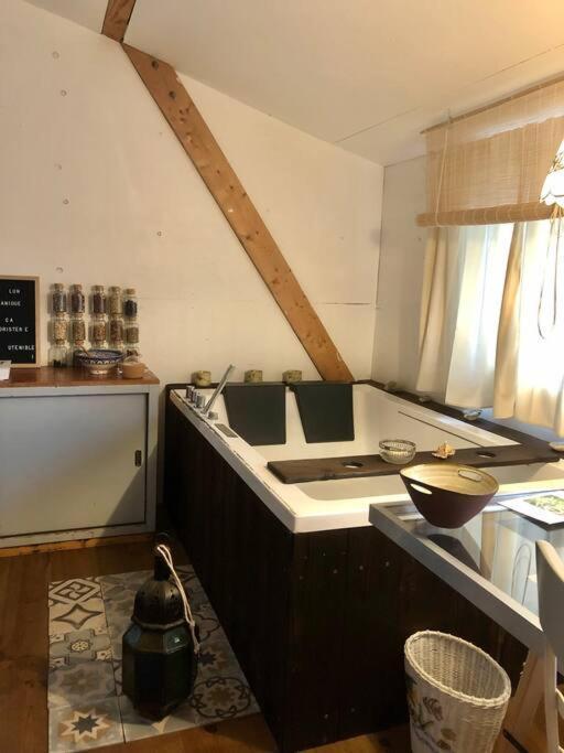 Cosy Cabane Boise Solaire, Balneo Bath Et Toilette Seche A La Ferme Mimizan-Plage Exteriör bild