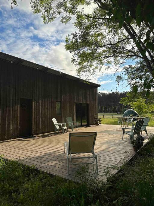 Cosy Cabane Boise Solaire, Balneo Bath Et Toilette Seche A La Ferme Mimizan-Plage Exteriör bild